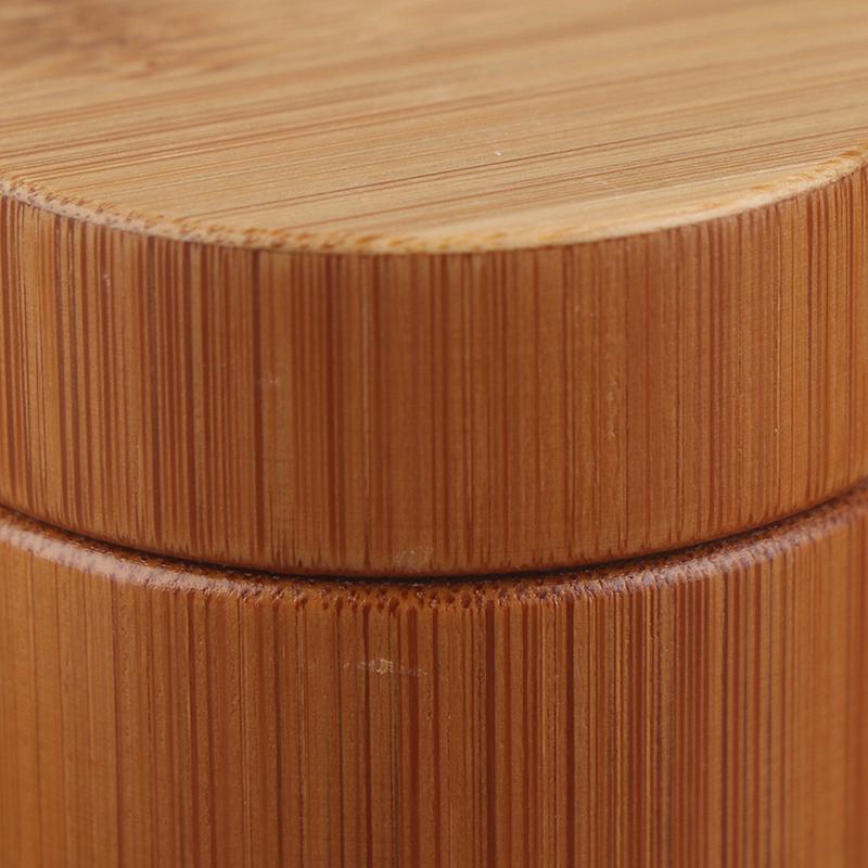 Bamboo Bottle Cream Nail Art Mask Cream Empty Cosmetic Container Storage Box