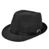 Fashion Beach Summer Unisex Cowboy Fedora Hat Sun Hat Straw Panama Cap Jazz Hat