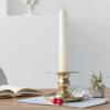Handmade Round Candlestick Romantic Metal Candle Holder Modern Long Pole Candle Cup  Home