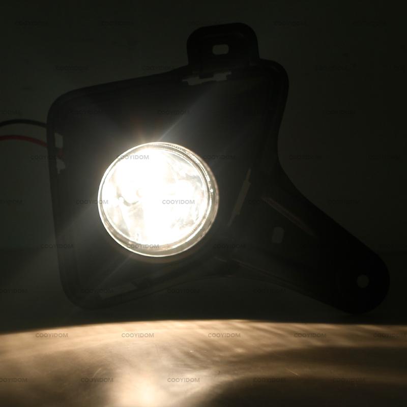 1 Pair For Toyota Hiace 2011 2012 2013 Car Front Bumper Fog Light Foglight Foglamp Daytime Running