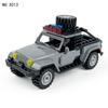 X013 Wilderness Pickup Truck Small Particle Car Children's Building Blocks