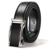 Men's New Belt Trendy Alloy Automatic Buckle Leather Pants Belt Business Casual Young and Middle Aged Belt Men