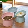 1Pcs High Bottom Neck Protector Pet Dog Cat Rice Bowl Food Cute Shallow Mouth Rabbit Bowls Supplies