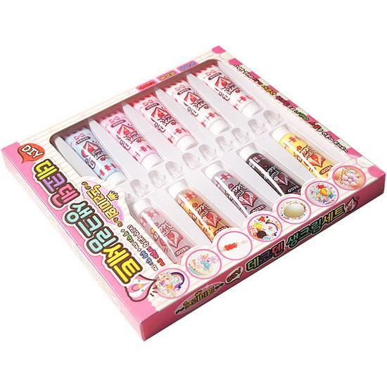 Projection Design Decoden Premium Whipped Cream DIY Set, Random Delivery, 1 Set, a Popular Character In Korea