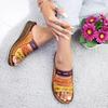 Women's Summer Slippers Low Heels Sandals Open Toe Outdoor Slippers Slides Gladiator Wedge