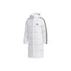 3st Long Parka Warm Solid Mid-Length Down Jacket with Hooded Outerwear Men Outerwear White EH3991