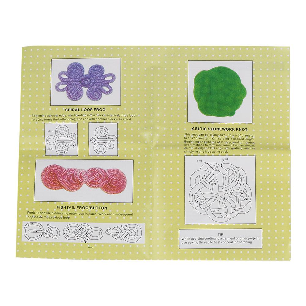 Creative Knitting Machine Tricotin Machine Craft Bracelet Weave Tool Embellish Hand Knit Portable Hand-Knitted Loom Spool Knitter Sewing Accessories