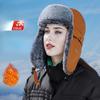 Korean Retro Lei Feng Hat for Women Plus Velvet Thickened Winter New Cold Proof and Warm Versatile Outdoor Riding Ear Protection Hat