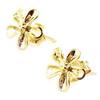 [G1978] - Gold Plated 'Flowers' Earrings