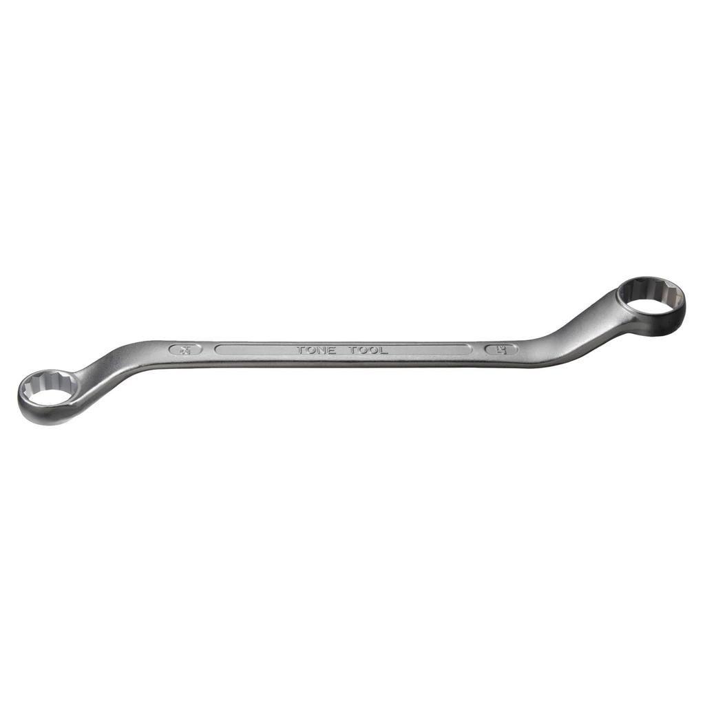 TONE Long Box Wrench Width Across Flats 24 X 27mm (45°) HPM45-2427