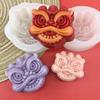 Versatile Lion Dance Silicone Mold for Chocolate, Fondant, Candle, and Plaster Creations