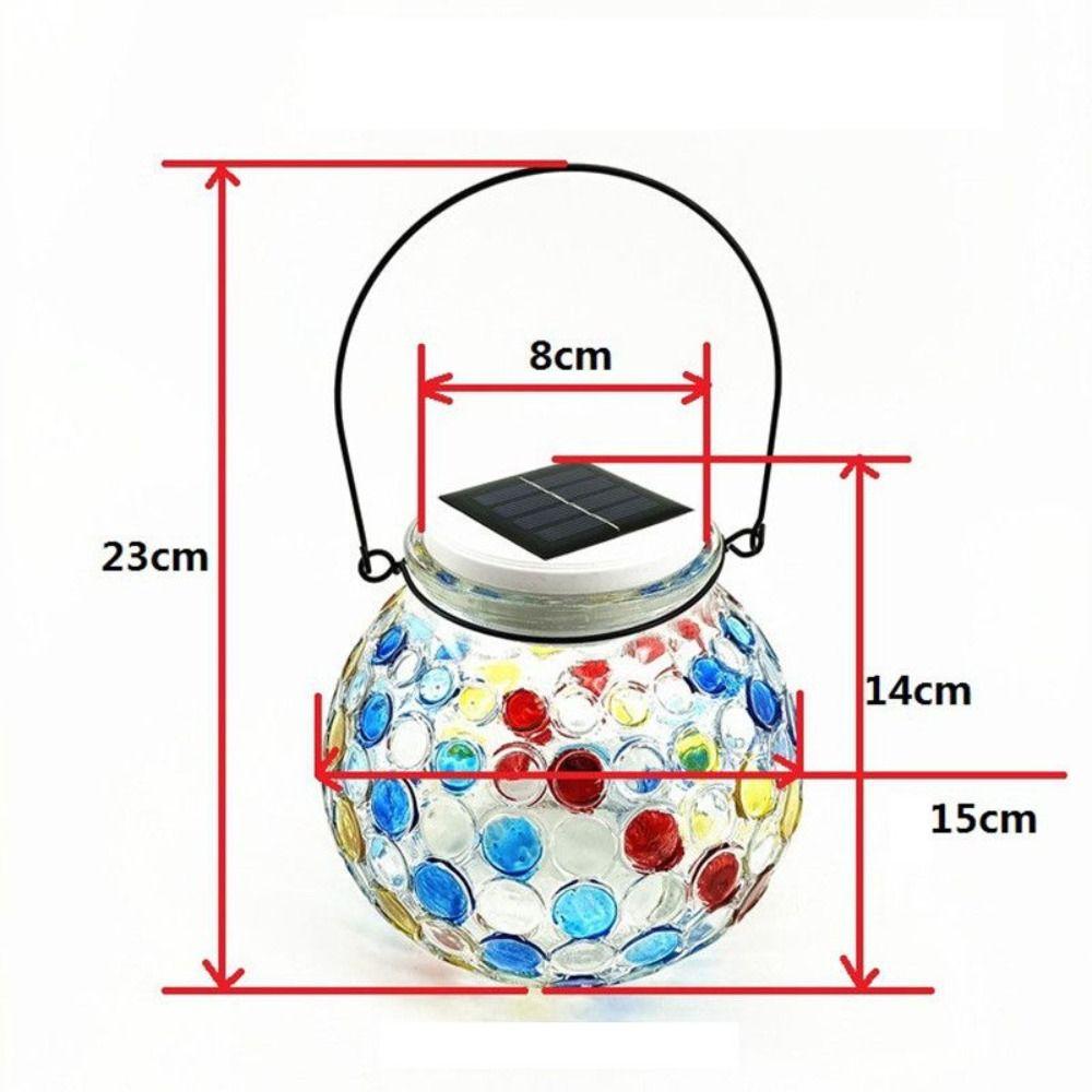 Light Home Decor Garden Light Solar Lantern Outdoor for Patio Countryyard Yard Solar Outdoor Lights