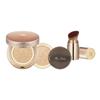 The First Geniture Ampoule Cover Cushion Set – Foundation 15g + Refill 15g, Radiant Full Coverage Cushion with Skincare Benefits