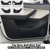 For Tesla Model Y Juniper 2025 Car Door Anti Kick Pads Soil-proof Mat Children's Kick Pad Door Anti-kick Sticker Accessories