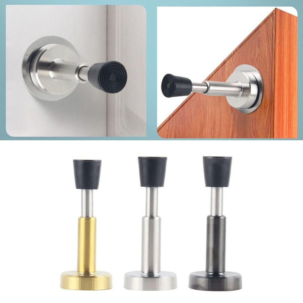 Wall Protectors Floor Holder Hydraulic Buffer Doorstop Durable Door Stopper Home