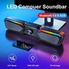 Wireless Surround Music Light Speaker - 5.0 Bluetooth,3D Surround Sound,Colorful LED,Cellular Cooling,Suitable for Home Parties Outdoor