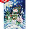 Diamond Painting Snowman Rhinestone Picture Diamond Embroidery Cross Stitch Cartoon Christmas Gift Decor For Home