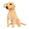 Cute Simulation Golden Retriever Doll Plush Toy Puppy Dog Doll Children Soothing Rag Doll Home Living Room Ornament