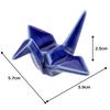 Tatara Chopstick Origami Crane Navy Made In 23514 Rest, Design, Blue, Porcelain, Japan,