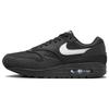 Кроссовки Air Max 1 Черные Белые Swoosh Повседневная обувь FZ0628-010
