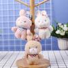 Cute Little Rabbit Pendant Plush Toy Doll School Bag Hanging Keychain Rag Doll Gift