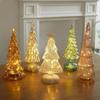 Glowing Christmas Tree Christmas Night Light Decorations Mini Christmas Tree Christmas Tree Ornament Xmas Party