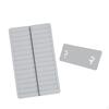 Time Card Holder Versatile Note Desk Accessories ID Rack Compact with 28 Pocket Cards for