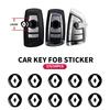 New 14mm Car Key Emblem Stickers Auto Control Key Logo Accessories For Renault Dacia Markers Koleos Clio Laguna 2 Megane 2 3 Duster Logan Captur