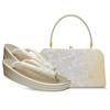 Nishijin Woven Obi Fabric Sandals Bag Set for Formal Wear Wanaori One Size Fits All For Formal Wear [NISHIORI]