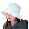 Sauna Hat That Makes You Look Personal Sauna Bucket Hat Fuller, TOTONOIJAPAN×feminak, Color, Activity, White, Ivory, Reversible,