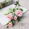 Handcraft Artificial Flower No Watering Beautiful Fadeless Vivid Simulation Peony Bouquet
