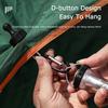 Camping Magnetic Hook Heavy Duty Aluminum Alloy Detachable Outdoor Canopy Camping Tent Canopy Lantern Light Kettle Hanging D-ring Buckle Hanger