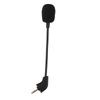Flexible Microphone 3.5mm Plug Omni Directional Detachable Game Mic Replacement for HyperX Cloud