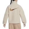 Nike Rabbit Year CNY Series Sportswear Fleece-Lined Woven Stand Collar Zip Jacket Women Jackets Beige White FD4796-126