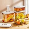 Vacuum Sealed Canister Household Fresh-keeping Box Refrigerator Food Storage Containers Drainable Kitchen Fruit Organizers Tank