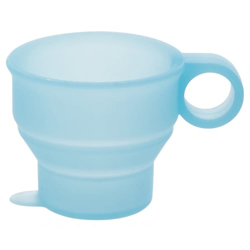 Skater Silicone Foldable Cup 120ml OWN COLOR Blue KSL1
