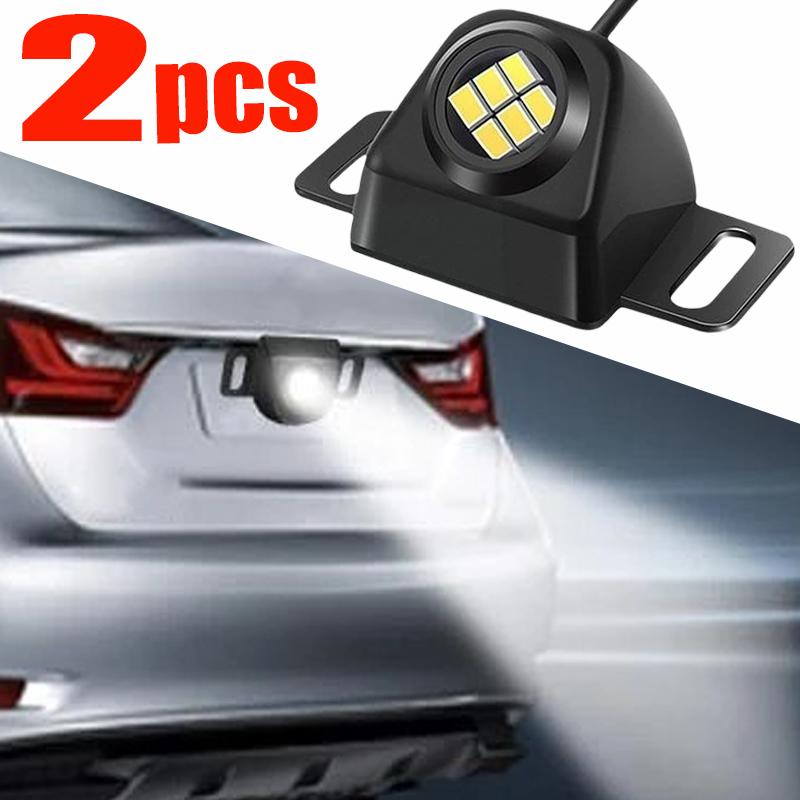 Car Reverse Light High Brightness Reversing Flashing Warning Lamp Universal Auto Motorcycle Reverse Parking Tail LED Bulb Light