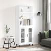 VidaXL Highboard White 69.5x34x180 Cm Engineered Wood 3189333