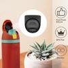 4Pcs Replacement Plug Stainless Steel Insulated Water Bottle Replacement Stopper Leak-proof Silicone Lid for Owala FreeSip