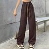 Women's Fashionable Casual Loose Fleece Lined Long Pants