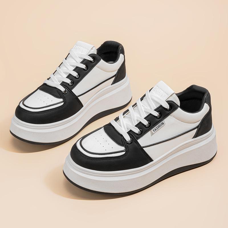 Spring Women's Shoes New Breathable Little White Shoes Children's Versatile Ins Korean Version Platform Sports Casual Board Shoes Women's Tide Shoes