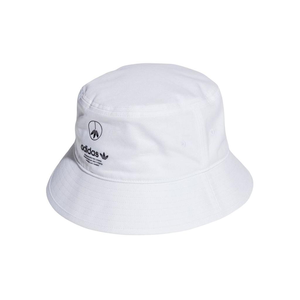 Adidas Minimalist Fashion Casual Fisherman Hat Unisex Hats White HD9757