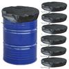 55 Gallon Rain Barrel Cover Black Trash Can Cover New Drum Cover Water Barrel