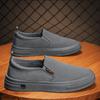 Canvas Shoes Men'S Spring, Autumn And Summer Breathable Cloth Shoes Men'S One-Pedal Lazy Casual Trendy Shoes