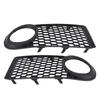 Front Bumper Fog Light Grill Shockproof Scratch Resistant Decorative Fog Lamp Cover Grill for Conver