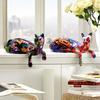 New Product Hanging Cat High-end Ornaments Home Living Room Decoration Desk Office Desk Resin Crafts Gift