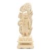 Special Buddhist Statue Fudo Standing Statue Inches Height Width Depth Carved Cypress Wood Flame Halo Square Rock Base 1134 Kurita's [Myo-o] Myo-o 4.0