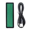 Mini LED Digital Programmable Rechargeable Scrolling Name Message Tag Sign