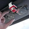 Portable Sun Visor Glasses Clip Universal Car Interior Card Ticket Fastener Sunglasses Holder Clips Auto Interior Accessories
