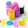 30/32Pcs Finger Sponge Daubers Painting Sponges Set with Storage Box Craft Sponge Daubers for DIY Crafting Card Making Painting Stamping